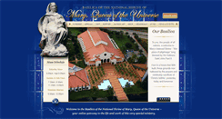 Desktop Screenshot of maryqueenoftheuniverse.org